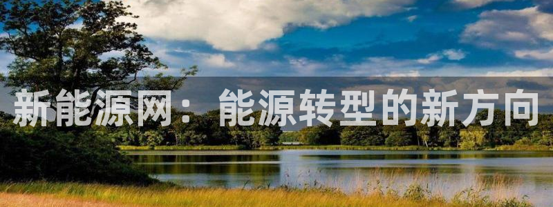 众腾娱乐梦幻演艺店:新能源网:能源转型的新方向