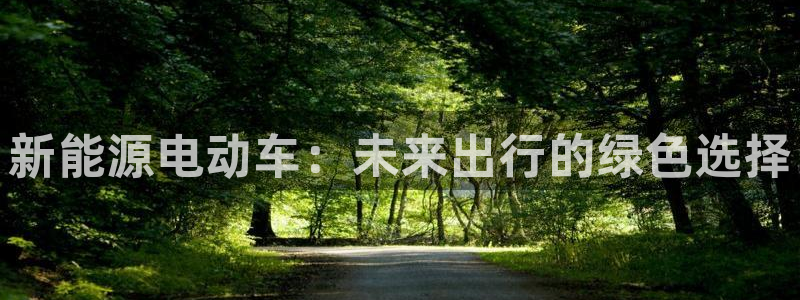 众腾娱乐app:新能源电动车:未来出行的绿色选择